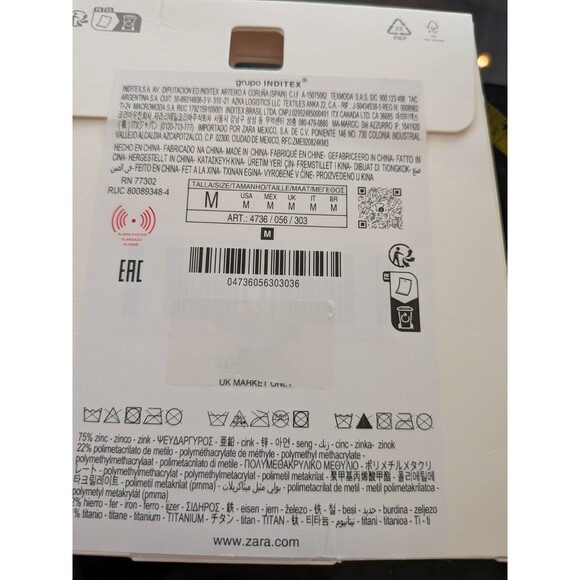 ZARA Woman Faux Pearl And Golden Textured Seashell Dangle Earrings Coastal Beach - Picture 8 of 8